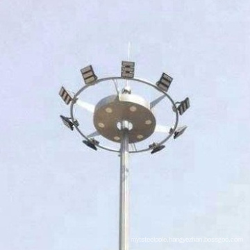 new arrival hot dip galvanized automatic lifting types high mast poles lighting towers